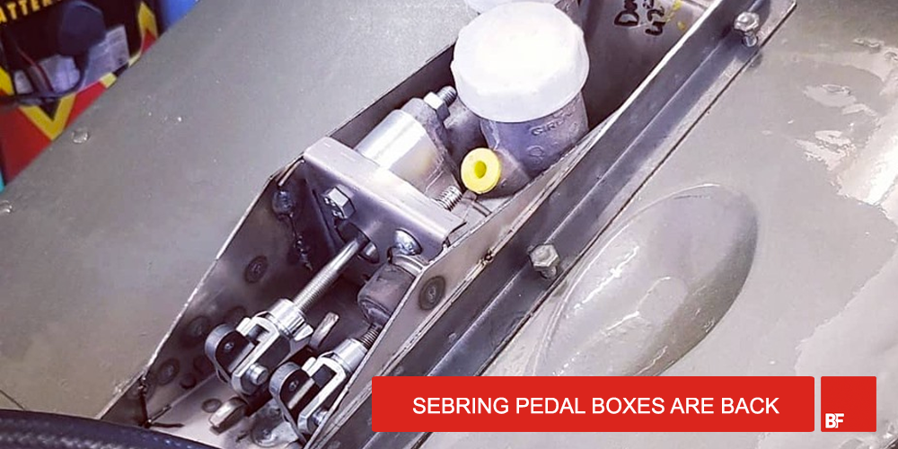 Sebring pedal boxes are back.