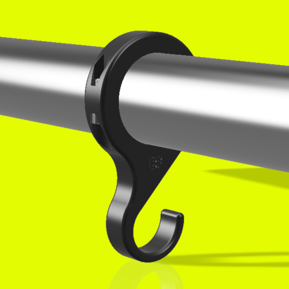 HELMET HOOK FOR ROLL CAGE